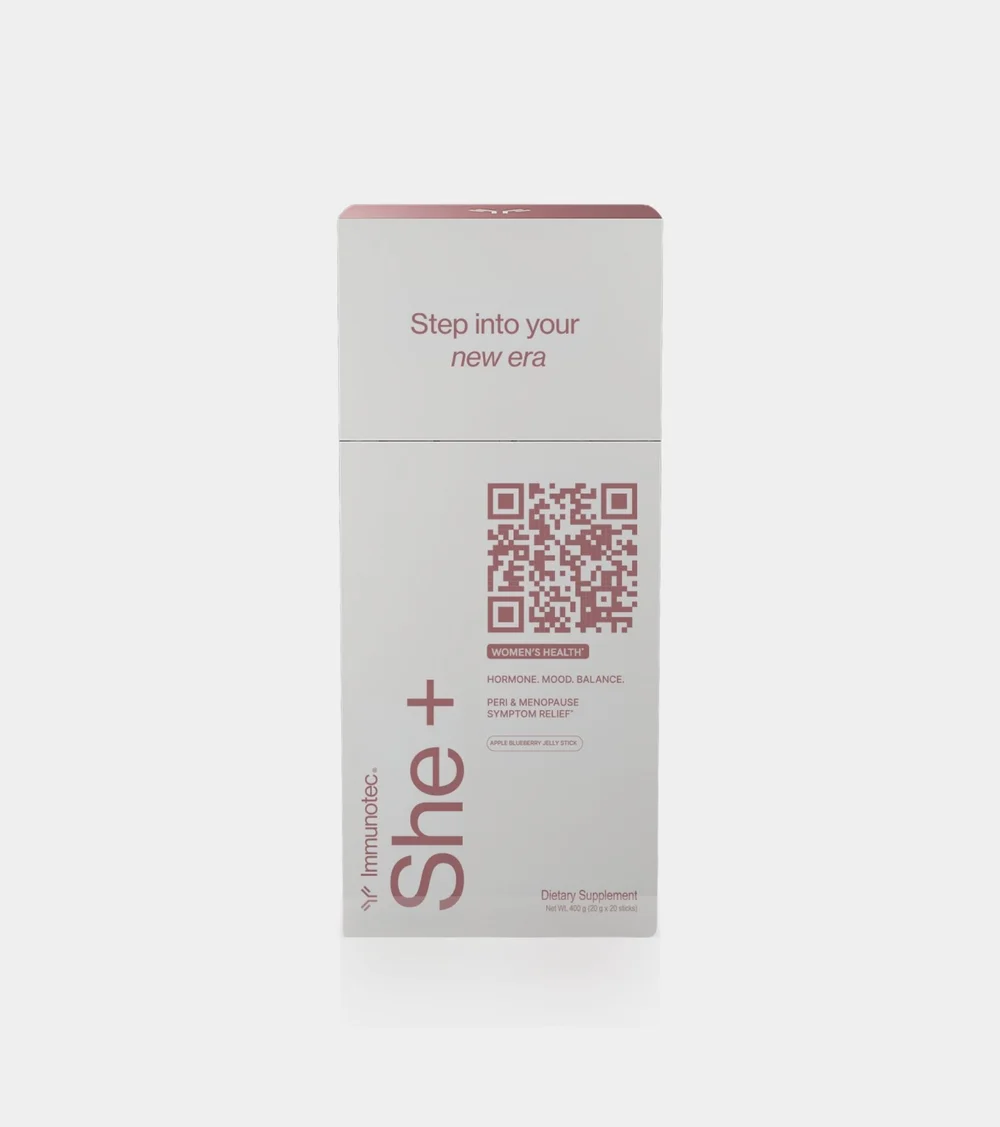 She+ menopause support jelly sticks by Immunotec